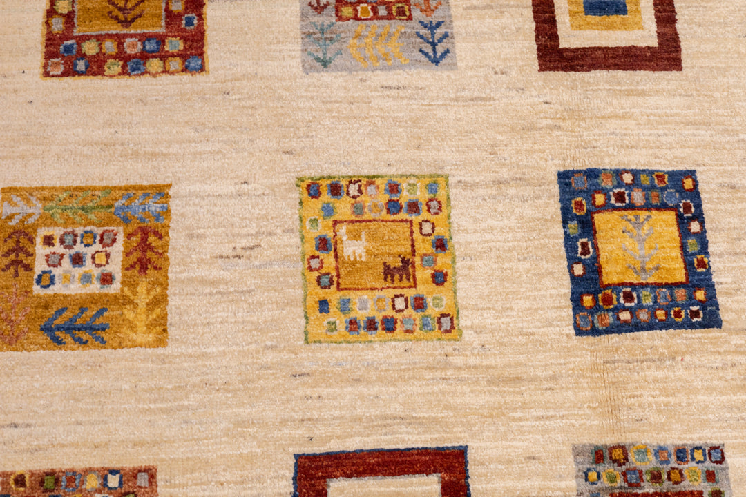 Gabbeh Rug 4'11'' x 6'7''