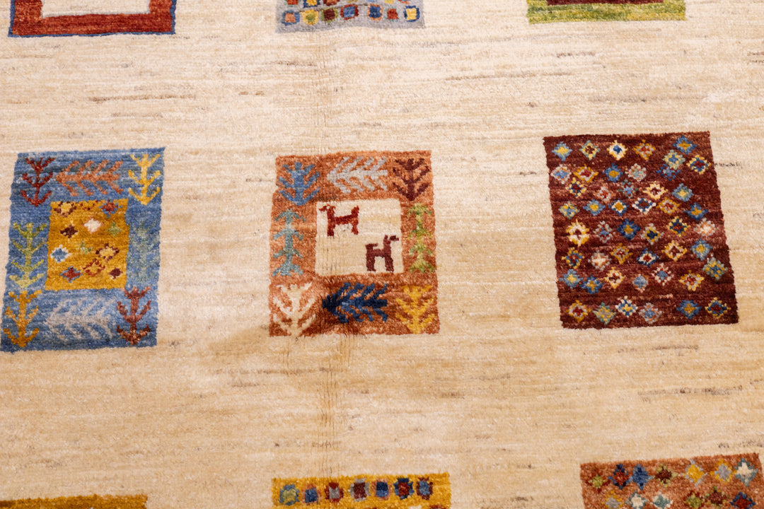 Gabbeh Rug 4'11'' x 6'7''