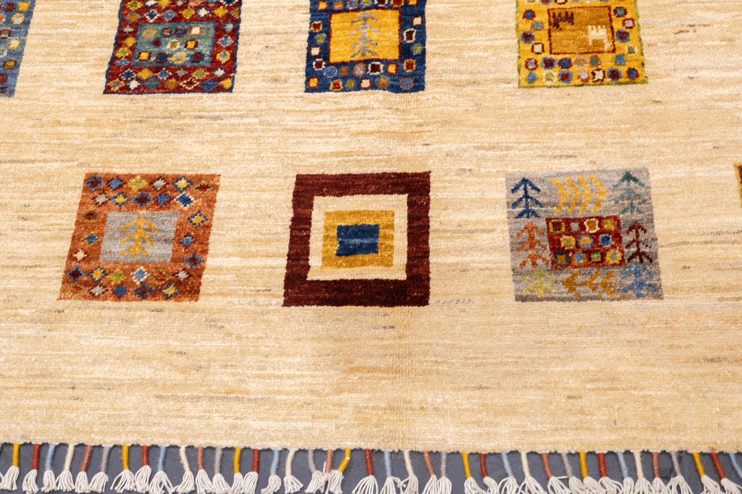 Gabbeh Rug 4'11'' x 6'7''