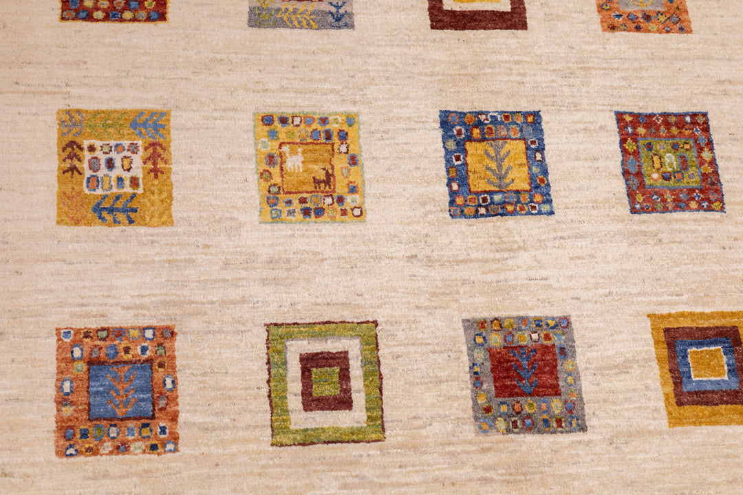 Gabbeh Rug 5'0" x 6'6''