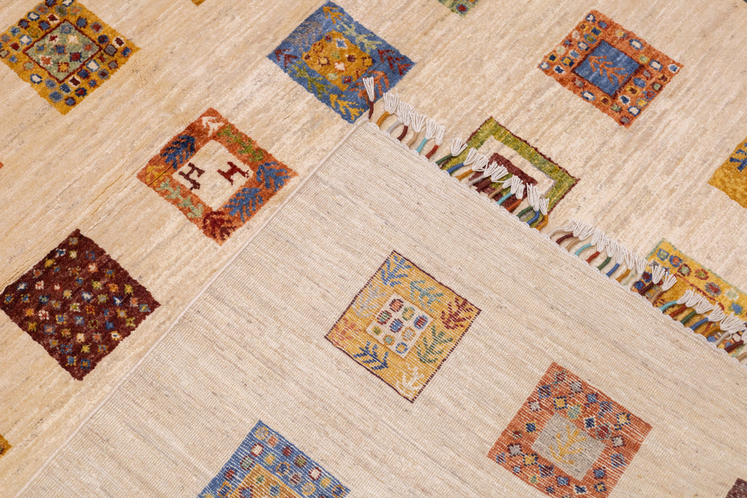 Gabbeh Rug 5'0" x 6'6''