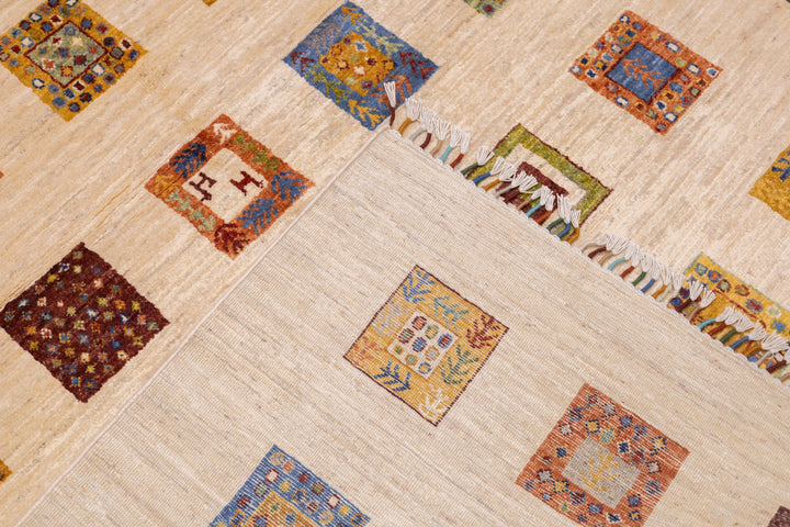 Gabbeh Rug 5'0" x 6'6''