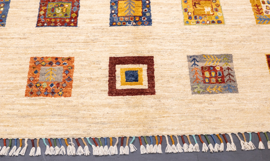 Gabbeh Rug 5'0" x 6'6''