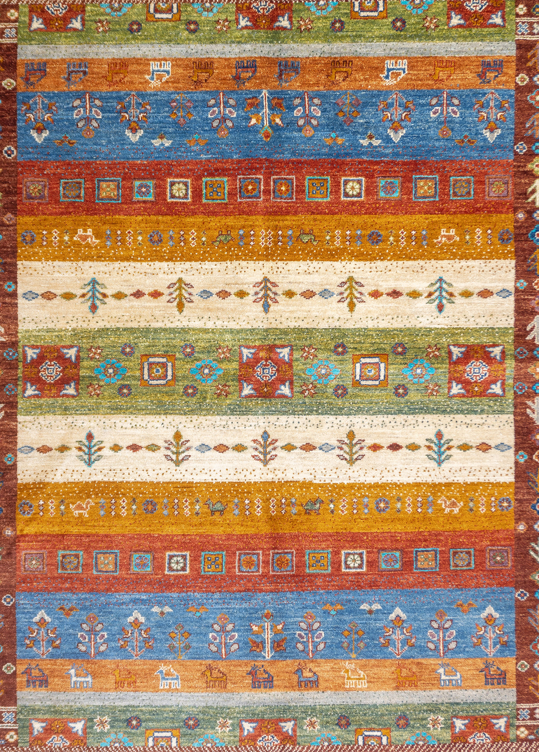 Gabbeh Rug 5'9'' x 8'0"