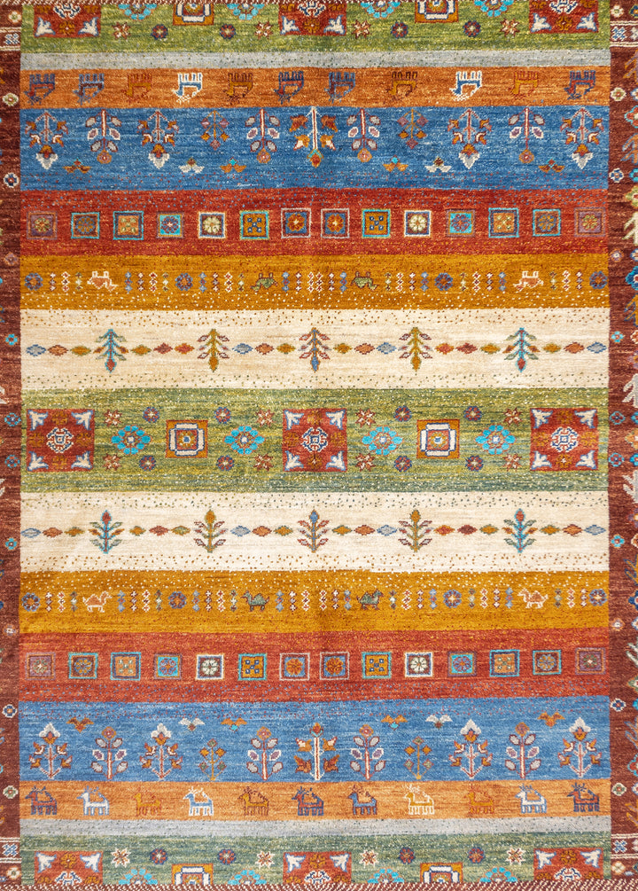 Gabbeh Rug 5'9'' x 8'0"