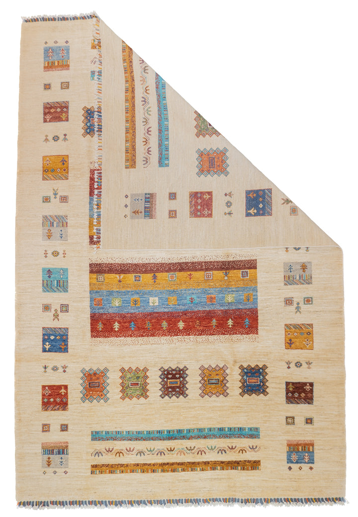 Gabbeh Rug 6'7'' x 9'9''