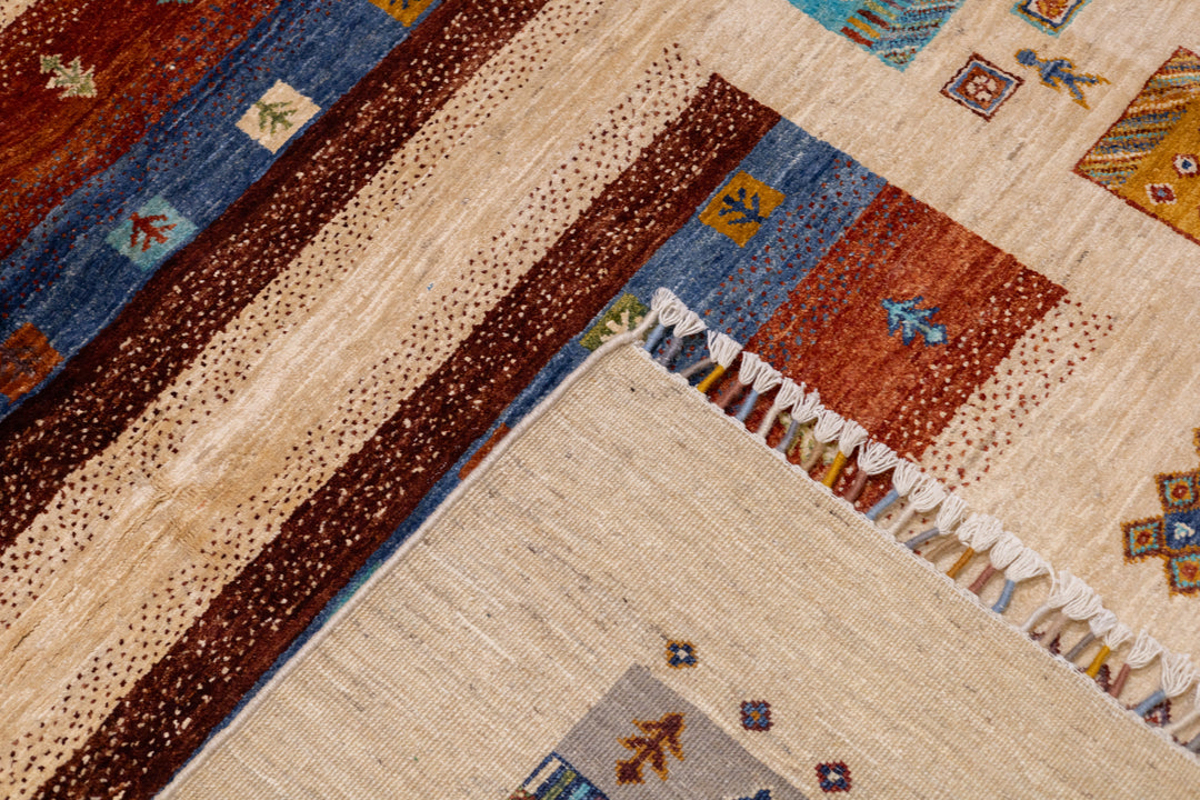 Gabbeh Rug 5'8'' x 8'0"