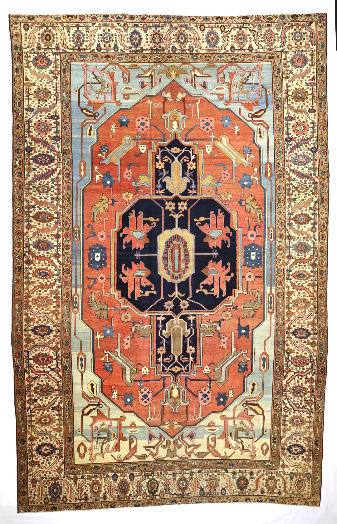 Antique Persian Bakhshayesh Rug 9’5" x 14’8”