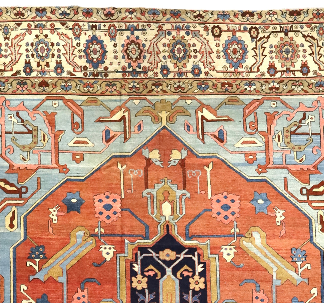 Antique Persian Bakhshayesh Rug 9’5" x 14’8”