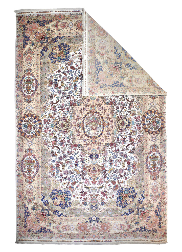 Extremely Fine Persian Tabriz Rug 13'0" x 20’0"