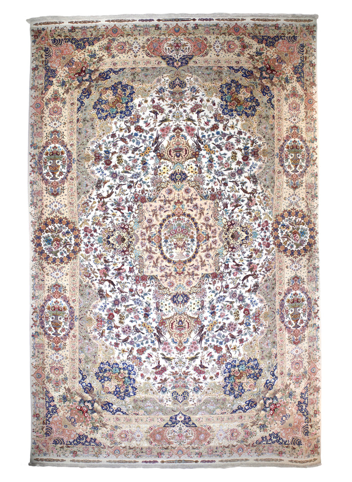 Extremely Fine Persian Tabriz Rug 13'0" x 20’0"