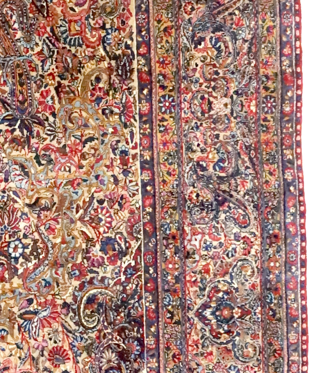 Antique Persian Kerman Rug 11'0" x 24’6”