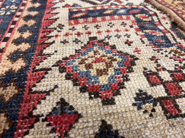 Antique Caucasian Shirvan Daghastan Rug 2'9" x 4’10”