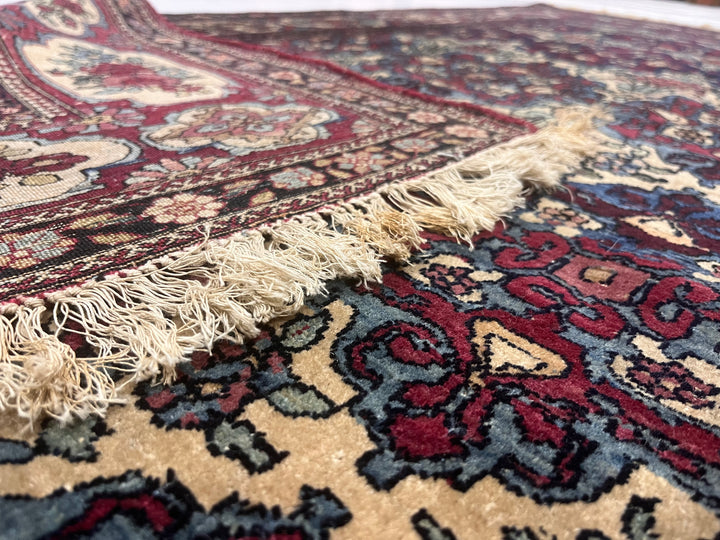 Antique Persian Tehran Rug 4'7" x 7’1"