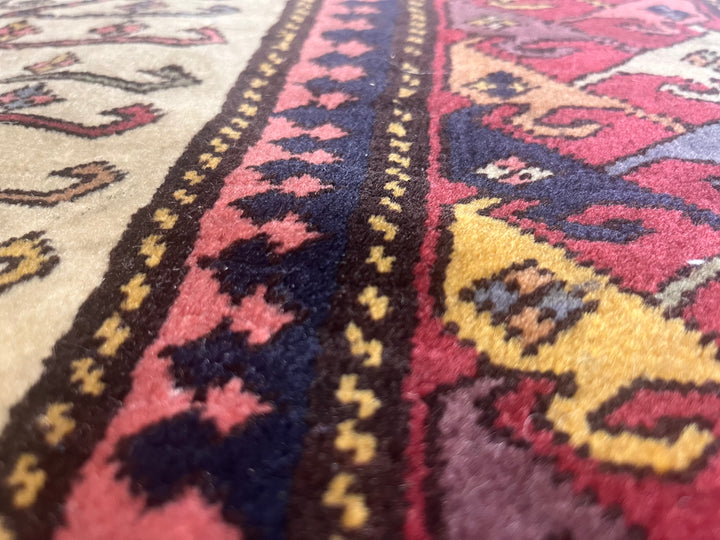 Antique Caucasian Daghastan Rug 3'3" x 4’4"