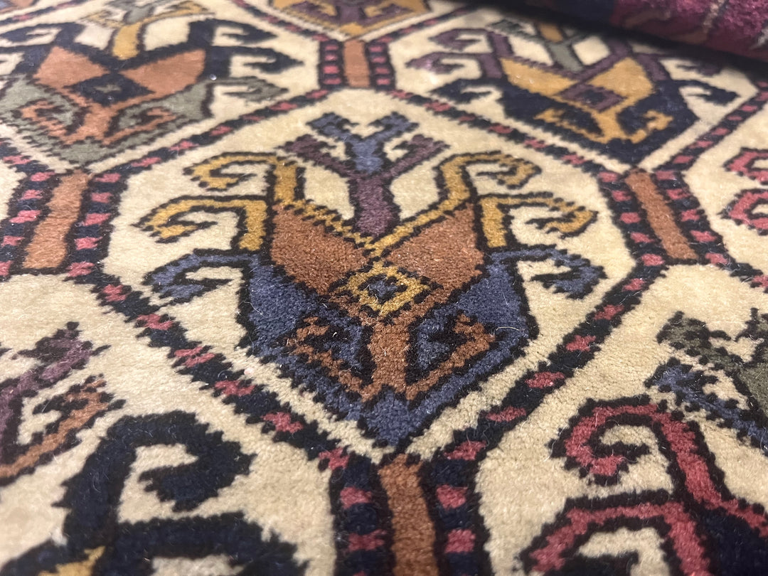 Antique Caucasian Daghastan Rug 3'3" x 4’4"