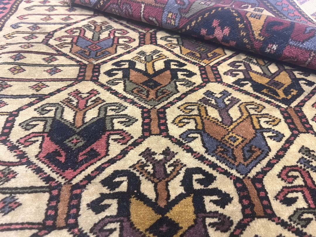 Antique Caucasian Daghastan Rug 3'3" x 4’4"