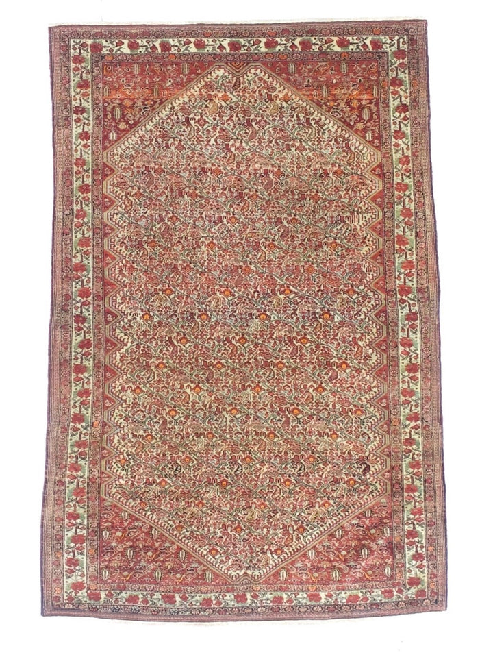 Antique Persian Mishan Malayer Rug 4'3" x 6’6"