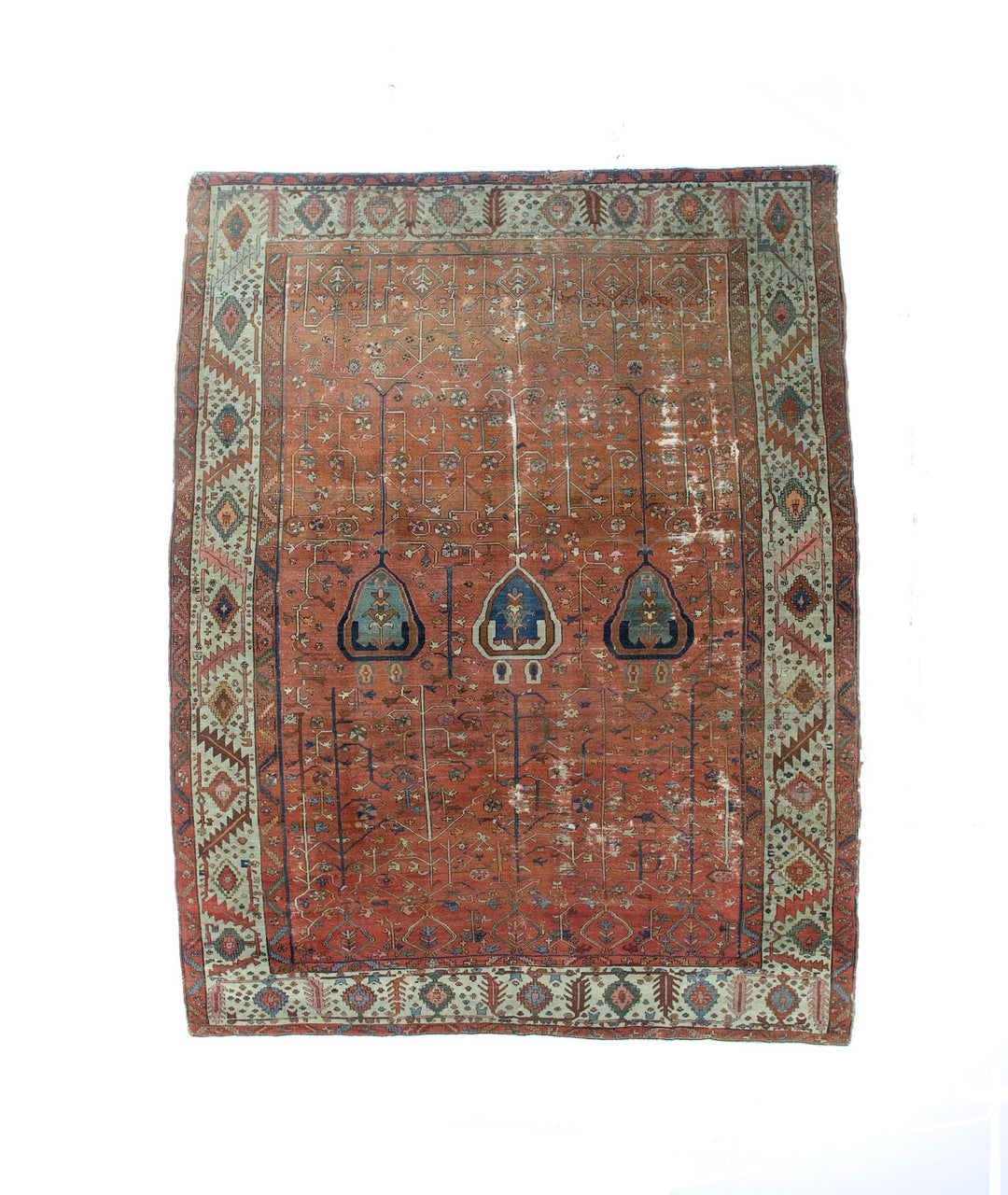 Antique Persian Bakhshayesh Rug 9'8" x 12’2”