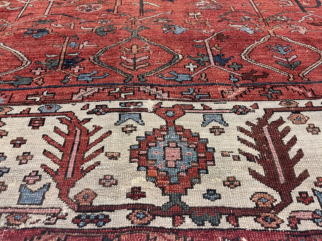 Antique Persian Bakhshayesh Rug 9'8" x 12’2”