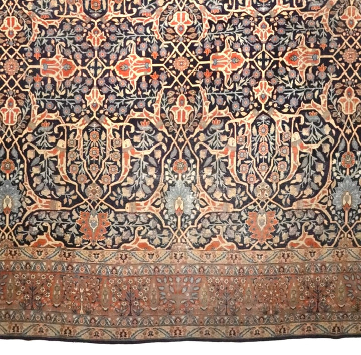 Antique Persian Tabriz Rug 10'10" x 14’0"