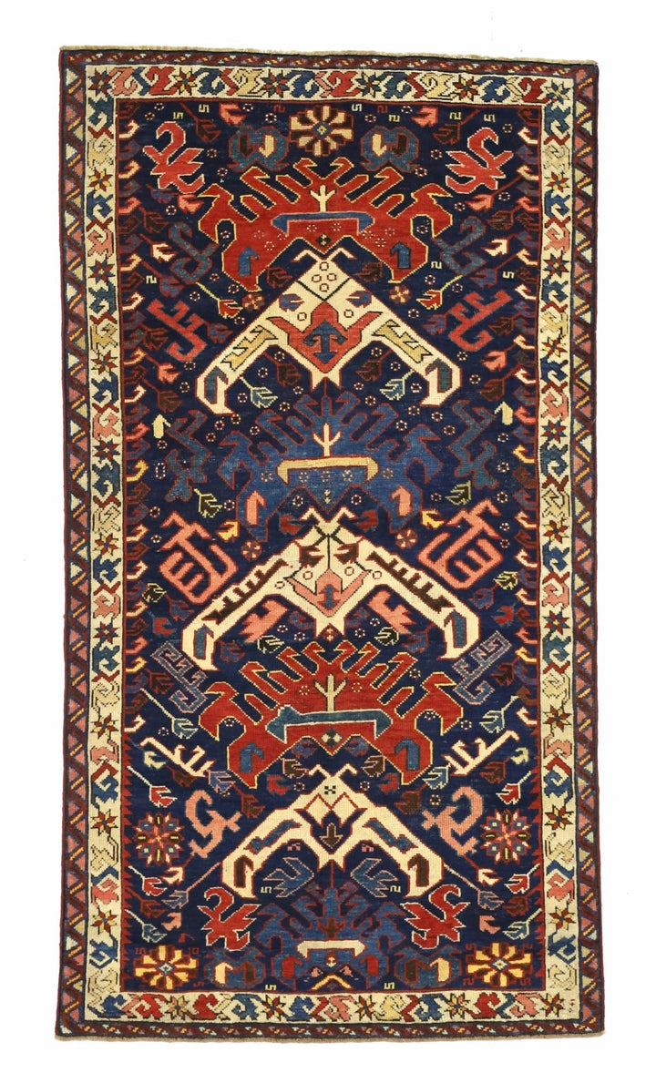 Antique Persian Zehour Rug 2'9" x 5’1"