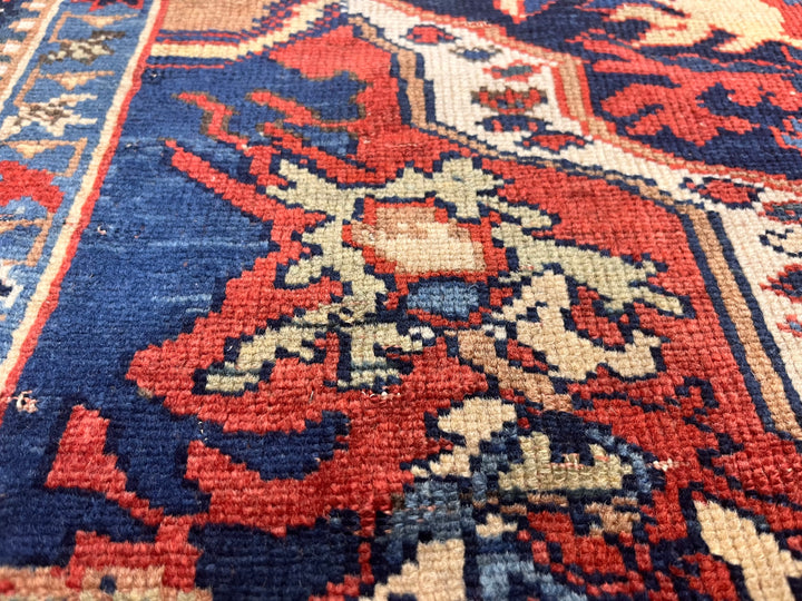 Antique Persian Afshar Rug 4’0" x 5’1"