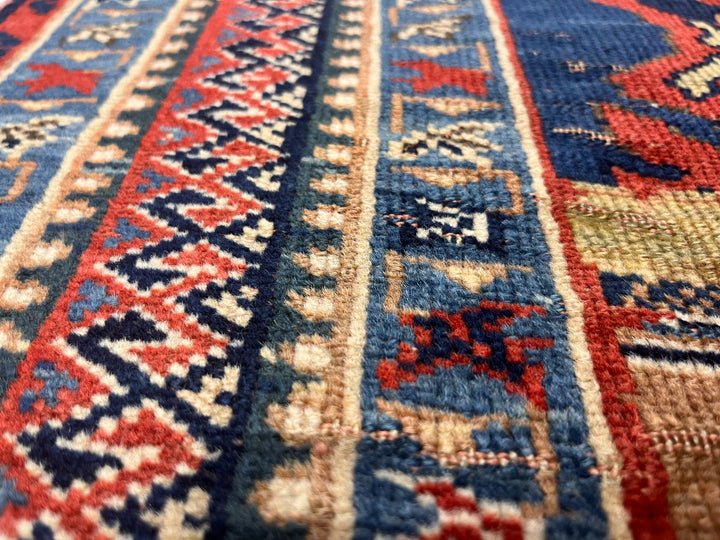 Antique Persian Afshar Rug 4’0" x 5’1"