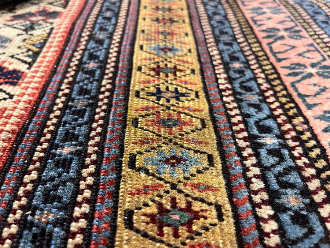 Antique Caucasian Kuba Rug 3'6" x 5’4”