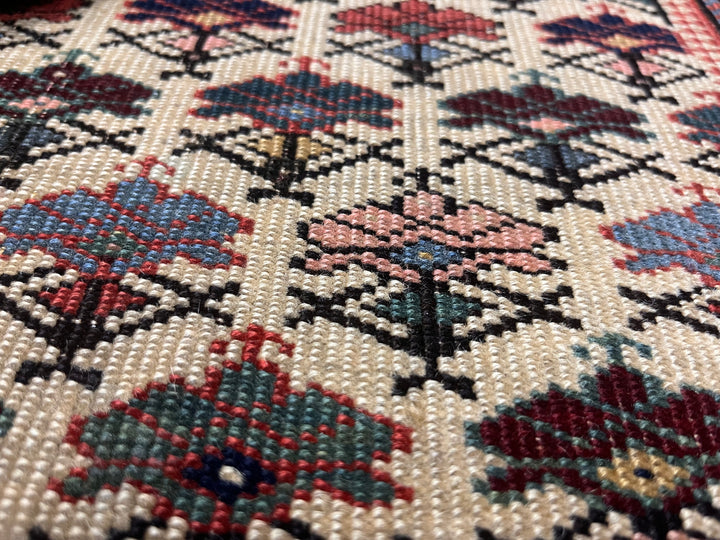 Antique Caucasian Kuba Rug 3'6" x 5’4”