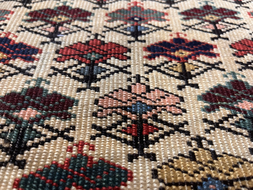 Antique Caucasian Kuba Rug 3'6" x 5’4”