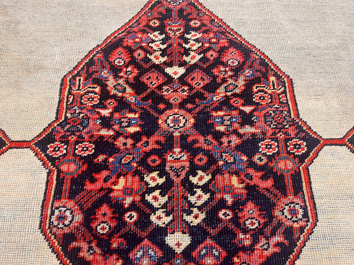 Antique Persian Farahan Rug 4'6" x 6’8"