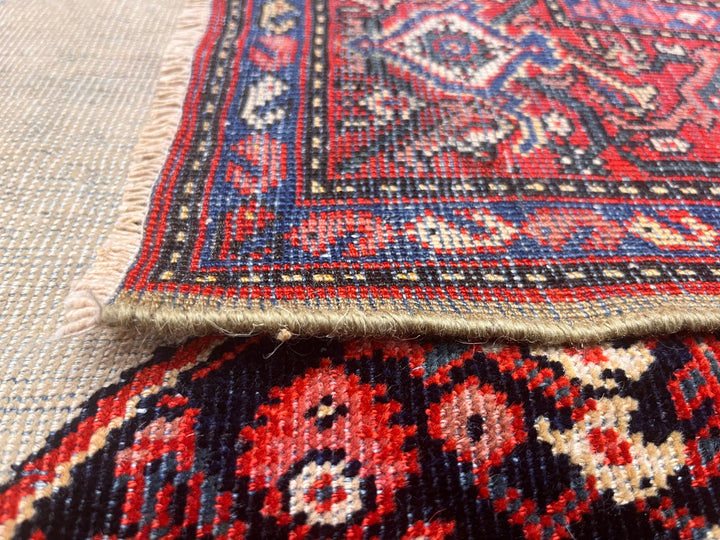 Antique Persian Farahan Rug 4'6" x 6’8"