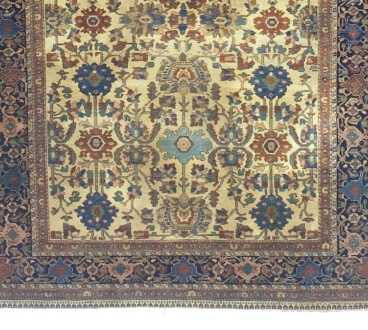 Antique Persian Malayer Rug 4'0" x 6’9"