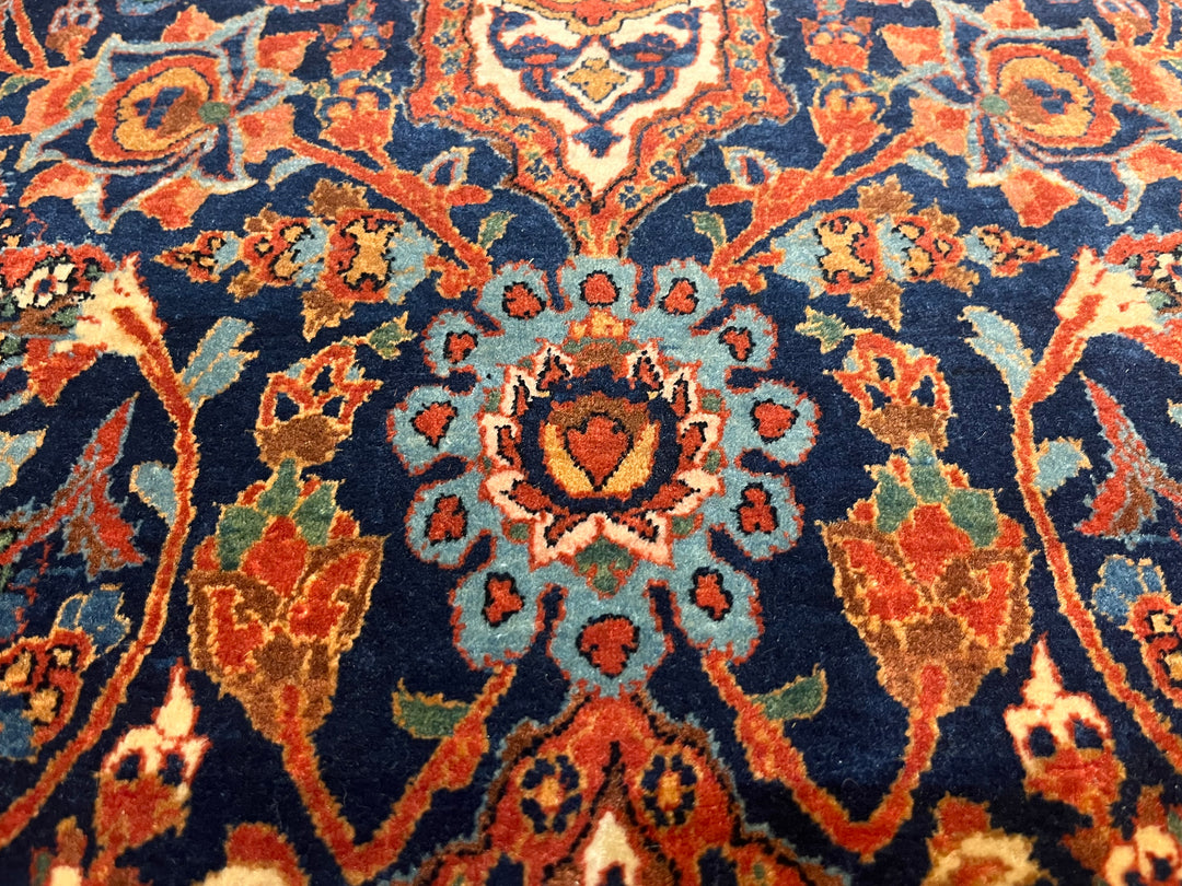 Antique Persian Kashan Rug 5’0" x 9’0"