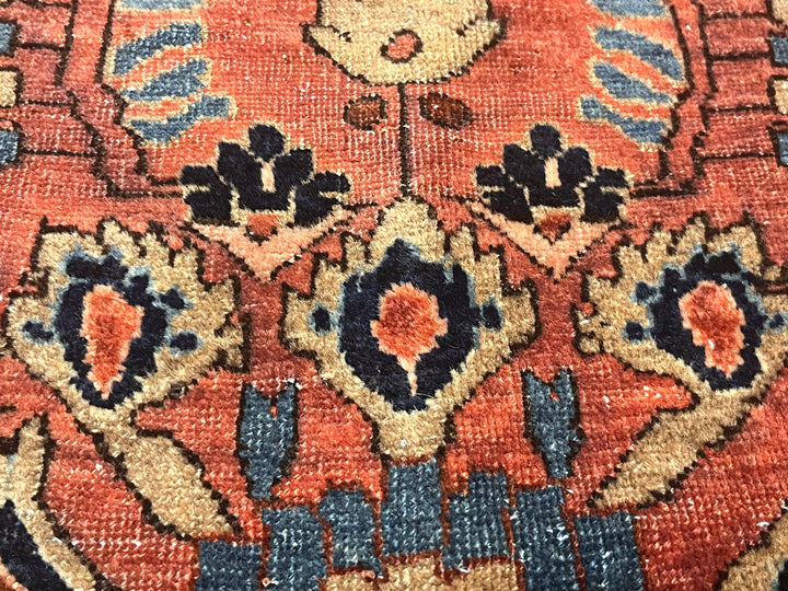 Antique Persian Sarouk Rug 2'8" x 5’0"