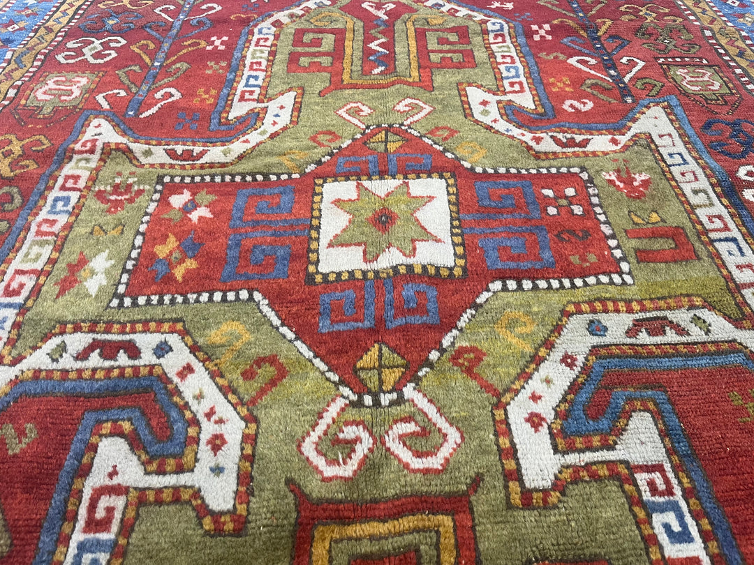 Fine Antique Sevan Kazak 5’9" x 7’7”