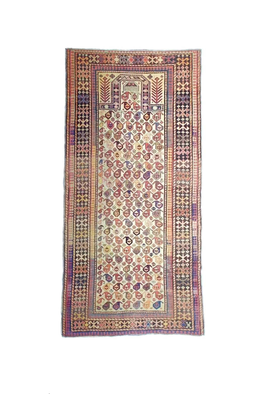 Antique Caucasian Shirvan 2'9" x 5’7"