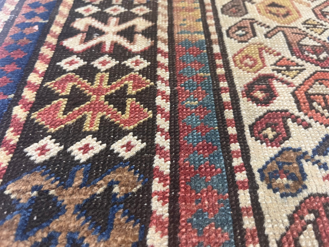 Antique Caucasian Shirvan 2'9" x 5’7"