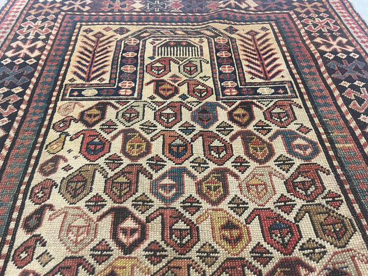 Antique Caucasian Shirvan 2'9" x 5’7"