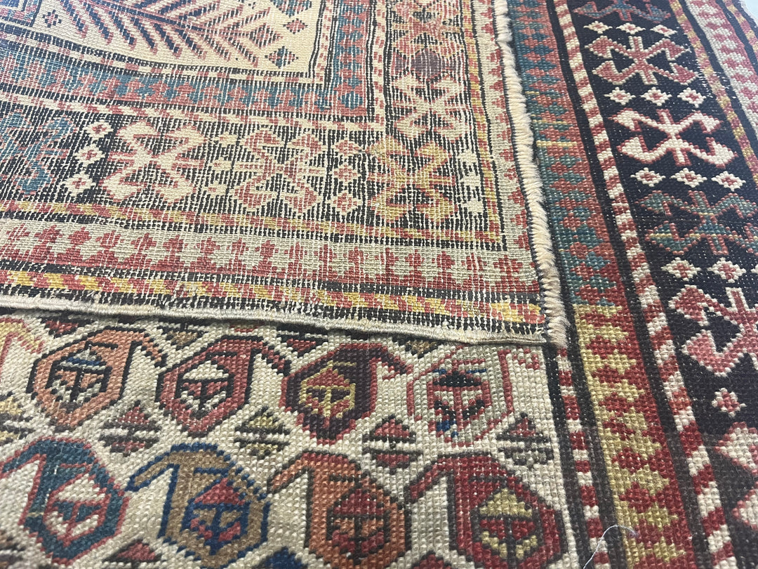 Antique Caucasian Shirvan 2'9" x 5’7"