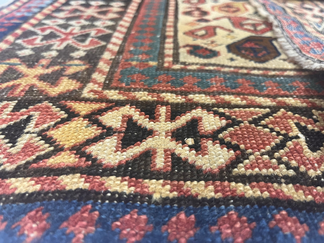 Antique Caucasian Shirvan 2'9" x 5’7"