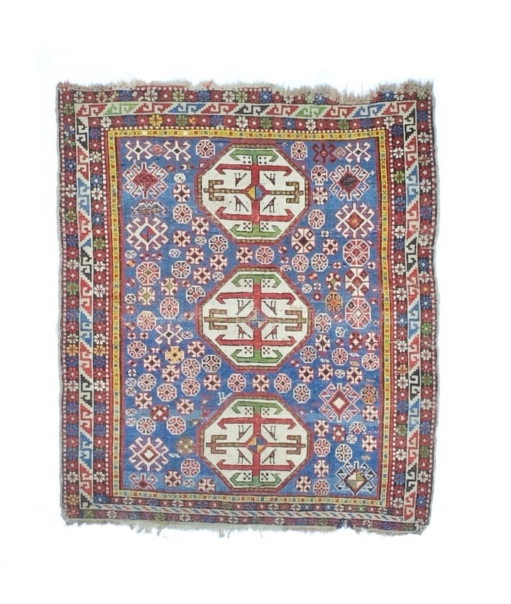 Antique Caucasian Shirvan 3'9" x 4’3"