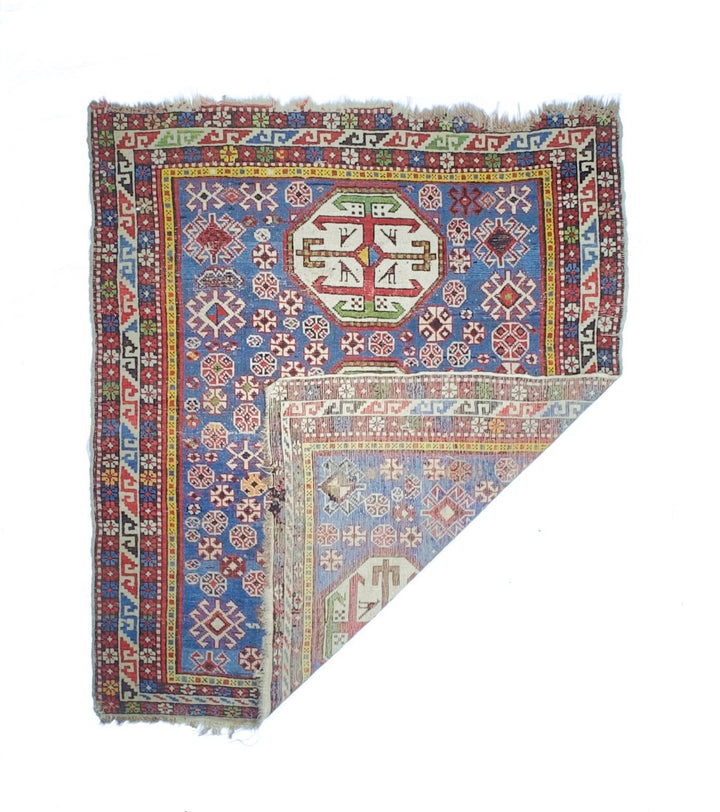 Antique Caucasian Shirvan 3'9" x 4’3"