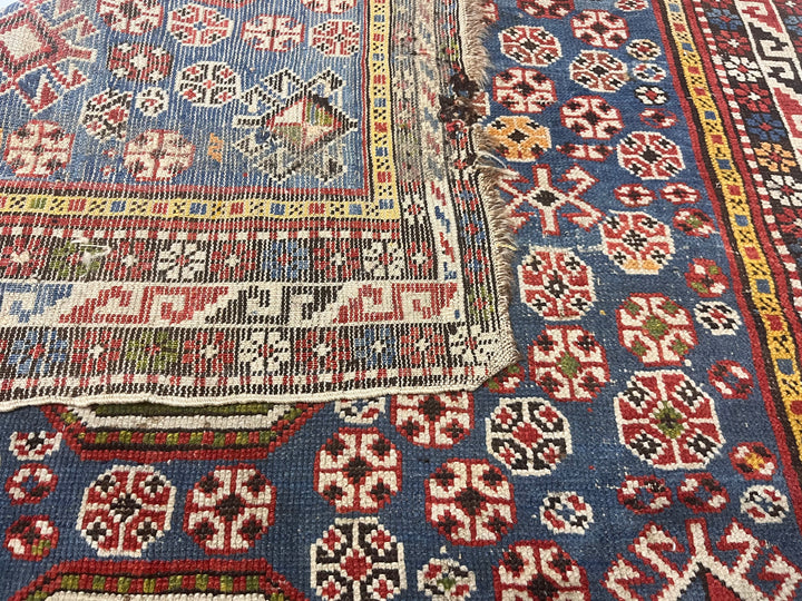 Antique Caucasian Shirvan 3'9" x 4’3"