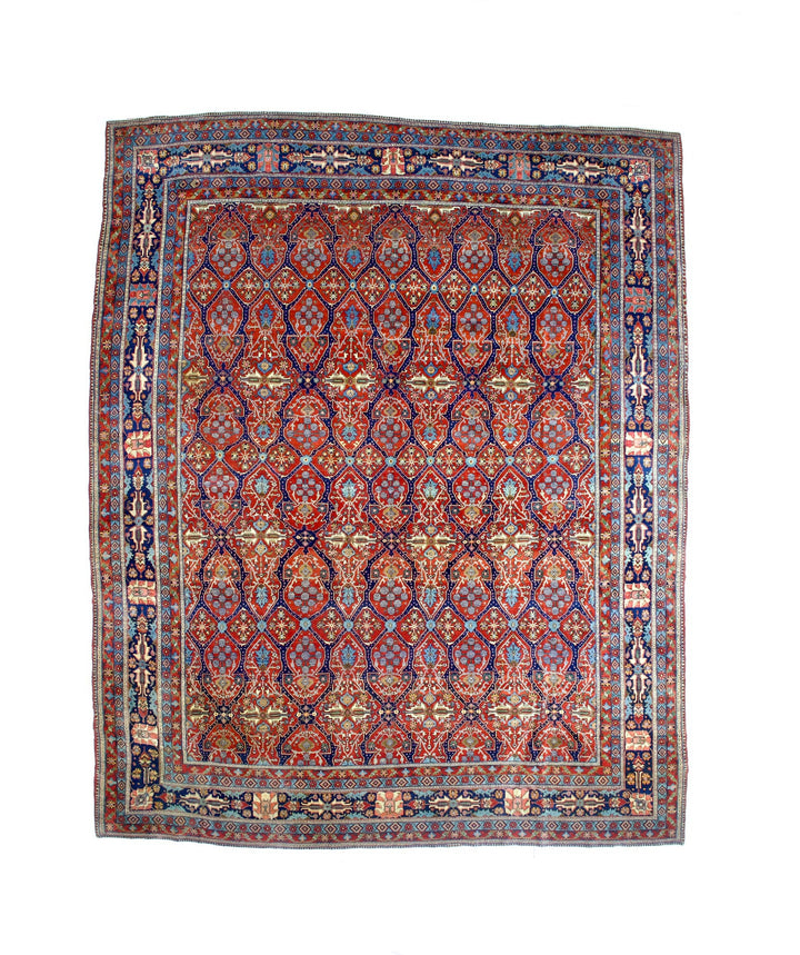 Antique Mohtasham Rug 10'5" x 13’1"