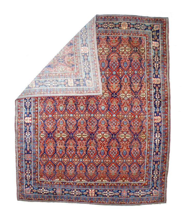 Antique Mohtasham Rug 10'5" x 13’1"