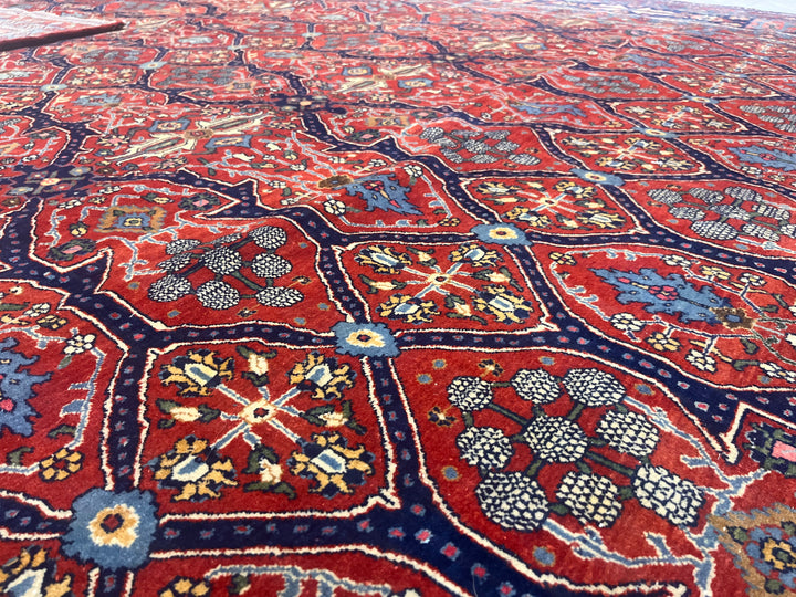 Antique Mohtasham Rug 10'5" x 13’1"