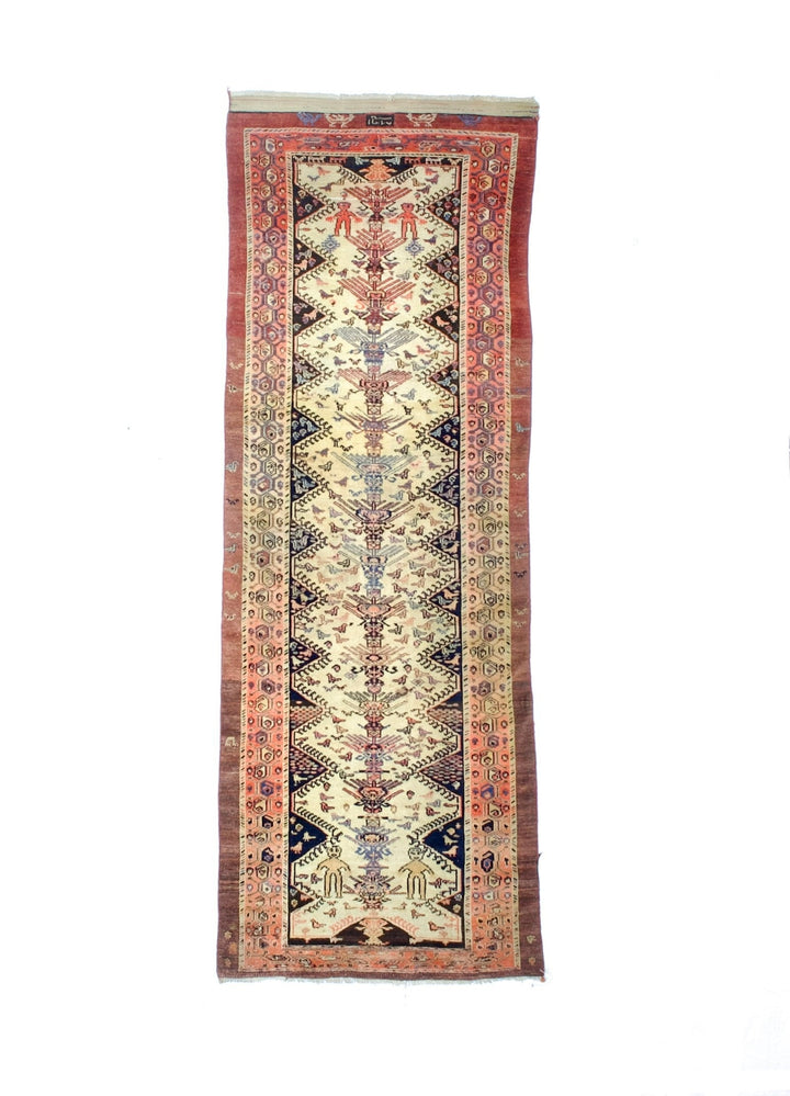 Antique NW Persian Short Runner 2'10" x 8’3”