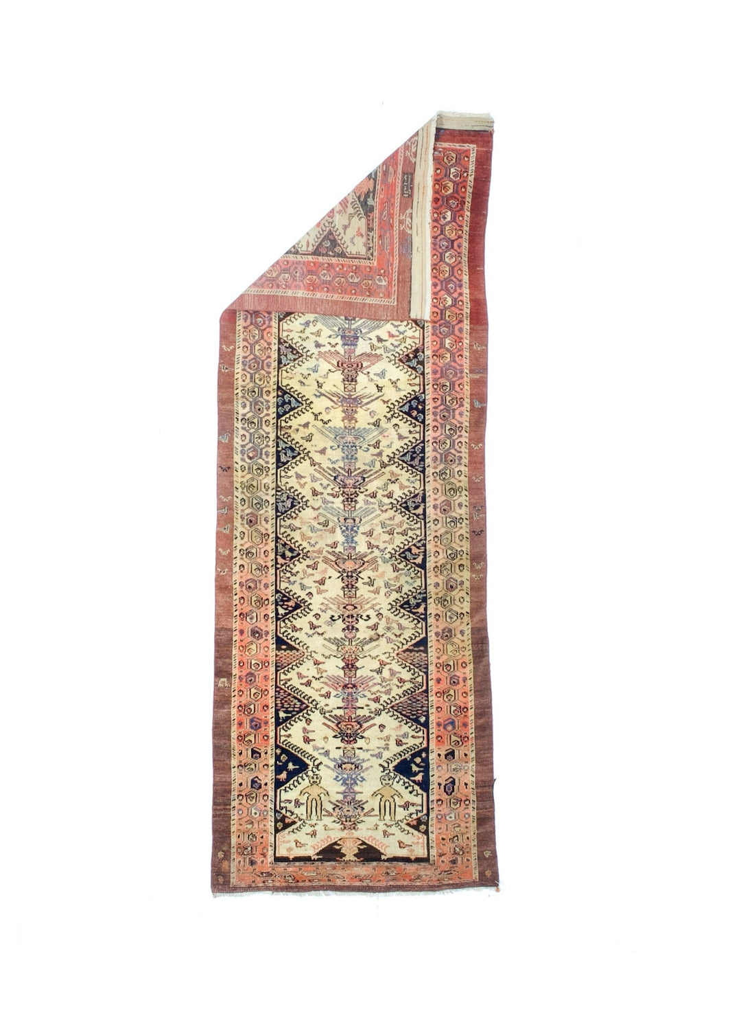 Antique NW Persian Short Runner 2'10" x 8’3”